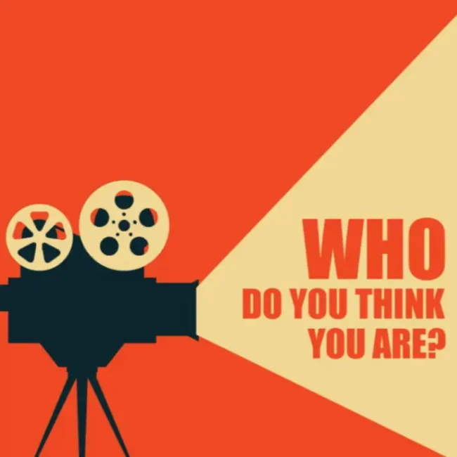 projector image with text